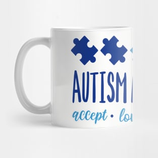 Autism Awareness Puzzle Mug